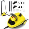 1500 watt Deep Steam Cleaner with Attachments,Portable Steam Cleaner,Upholstery Steam Cleaner,Steam Cleaner for Home,Tile and Grout Steam Cleaner with on-board Storage...