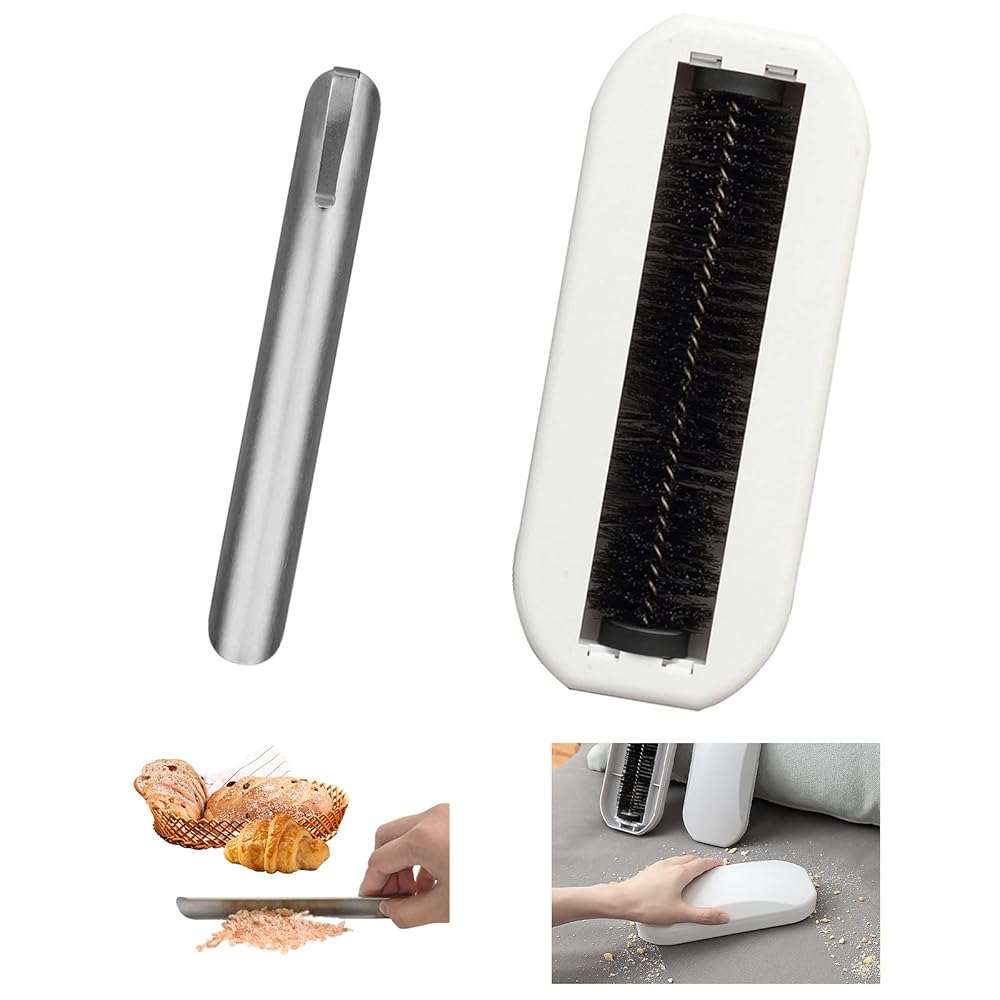 2 Pcs Crumb Sweepers, Reusable Handheld Table Crumbers for Servers, Crumber Tool for Table, Mat, Bed Sheets, Sofas Cleaning 2 Pcs Crumb Sweepers, Reusable Handheld Table Crumbers for Servers, Crumber Tool for Table, Mat, Bed Sheets, Sofas Cleaning