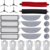 23 Pack Accessories Kit Compatible with Roborock S8 Max/MaxV Ultra Robot,1 x Main Brush, 4 x Side Brushes, 4 x Filters, 4 x Mops, 6 x Dust Bags, 4 x Edge Mop for Roborock S8...
