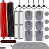 29PCS Accessories Kit for Roborock S8 MaxV Ultra Robot Vacuum, 2 Main Brushes, 6 Dust Bags, 4 Mop Cloths, 4 Edge Mop Cloths, 4 Filters, 6 Side Brushes, 1 Self-Main Brush,...