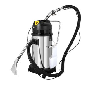 40L Commercial Carpet Cleaning Machine, 1000W Professional 3in1 Carpet Spraying Floor Brush Cleaner Extractor Vacuum Deep Cleaning Washing Machine Portable Carpet Cleaner (40L)