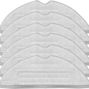 6 Pack Mop Cloth Pads for Roborock S7, Microfiber Mop Compatible with Xiaomi Roborock S7 S7+ S7 MaxV S7 MaxV Plus S7 MaxV Ultra S8 S8+ T7S T7S Vacuum Cleaner, Reusable and...