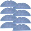 8 Pack S7 Vacuum Mop Replacement Pads for Xiaomi Roborock S7 Roborock S7+ Roborock S7 MaxV Roborock S8/S8+ Roborock S7 MaxV Plus Roborock T7S T7 plus T7S plus Robot Vacuum,8...