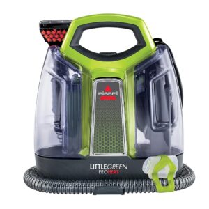 BISSELL Little Green Proheat Portable Deep Cleaner/Spot Cleaner and Car/Auto Detailer with self-Cleaning HydroRinse Tool for Carpet and Upholstery, 2513E