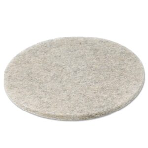 Boardwalk BWK4020NHE Natural Hog Hair 20 in. Diameter Burnishing Floor Pads (5-Piece/Carton)