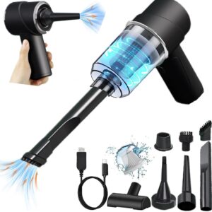 BUNNYTOO Handheld Vacuum Cordless,8000PA Powerful Car Vacuum Cleaner, Lightweight Mini Hand Held Vacuum,3 in 1 Rechargeable,Hand held Vacuum with Strong Suction Bug Sucker for...