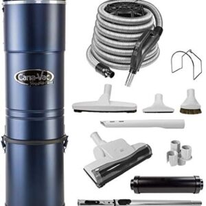CanaVac LS550 Signature Series Central Vacuum Cleaner - Tangential Bypass Motor Up to 5000 sq ft.- with The LS Rug and Floor Package