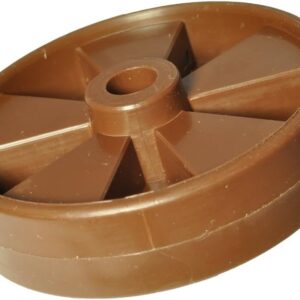 Canister Vacuum Cleaner Rear Wheel Designed to Fit Eureka 238, 1400, 2000 Series, Brown