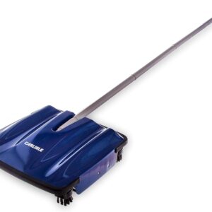 Carlisle FoodService Products Duo-Sweeper Rubberized Carpet and Floor Sweeper – Efficient Manual Cleaning for Restaurants with Low Pile Carpets