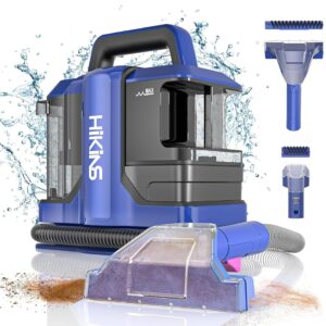 Carpet Cleaner Machine,18Kpa Portable Upholstery Cleaner Machine,500W Couch Cleaner with Tough Stain Tool&Wide Path Tool, Upholstery Deep Cleaner for Furniture, PetStain,...