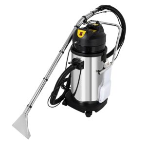 Commercial Carpet Cleaning Machine Carpet Cleaner Machine Cleaner Steamer For Car Stainless Steel Carpet Shampooer Washing Machine 4L Handheld Steam Cleaner for Vacuuming and...