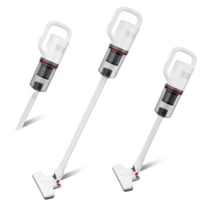 Cordless Vacuum Cleaner, Handheld Stick Small Lightweight Vacuum for Home Pet Hair Hardwood Floor Cat Litter Area Rug Cleaning