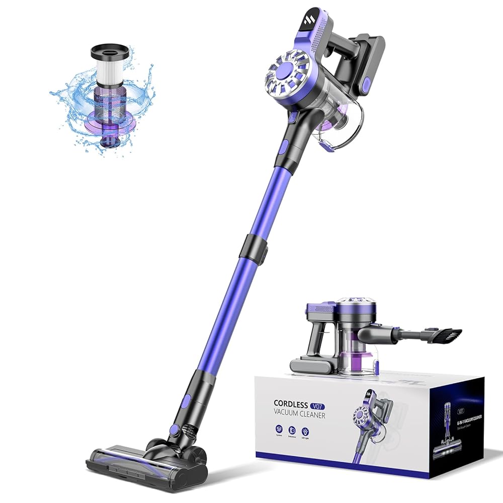 Cordless Vacuum Cleaner,Vacuum Cleaners for Home,Cordless Stick Vacuum Cleaner with Powerful Motor,Led Headlight,Lightweight Cordless Vacuum Cleaners for Home Hardwood Floor Pet... Cordless Vacuum Cleaner,Vacuum Cleaners for Home,Cordless Stick Vacuum Cleaner with Powerful Motor,Led Headlight,Lightweight Cordless Vacuum Cleaners for Home Hardwood Floor Pet...