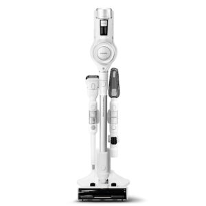 CUCKOO Upright Powerclone Home, High-Suction Cleaner for Hardwood Floor and Carpet, Stick Vacuum Cordless Rechargeable with Attachments, White (CVC-A1410NW), Extra Large