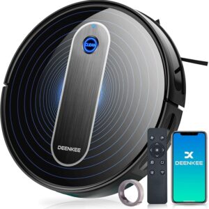 Deenkee 3000Pa Robotic Vacuum Cleaner Strong Power