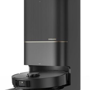 dreame X40 Ultra Robot Vacuum, 75Days Self-Emptying Robot Vacuum and Removable & Liftable Mop Combo, 12,000Pa Suction, AI Navigation, 198Mins Runtime Robotic Vacuum Cleaner for...