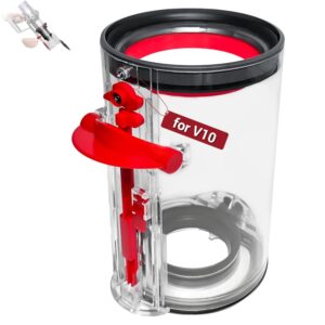 Dust Bin Replacement Compatible with D yson V10 SV12,B Interface Vacuum Cleaner Canister Bin Part Replacement No.969509-01