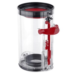 Dust Bin Replacement for Dyson V10 SV12 Vacuum Cleaners Canister, Large 8inch Vacuum Canister Bin Compatible with Dyson V10 Absolute Animal Vacuum Cleaner, Bin Canister Part No....