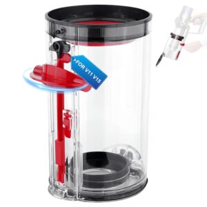 Dust Bin Vacuum Replacement Canister Parts for Dyson V11 V15 Vacuum Cleaners Canister, Large Canister Replacement Part No. 970050-01 965443-01 for Dyson V11(SV14 SV15) V15(SV22)