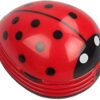 E ECSEM Cute Portable Cartoon Mini Desktop Vacuum Cleaner Table Dust Crumb Sweeper(Red#002)