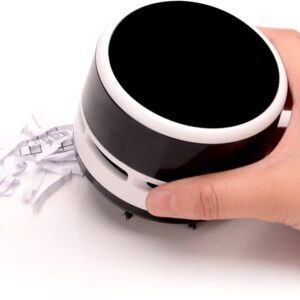 FineInno Mini Crumb Vacuum Cleaner Portable Desktop Sweeper Handheld Cordless Multifunction Cleaning for Home,Office,Cars,Pet Hairs,no Battery Included