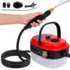 Handheld Steam Cleaner, 2500W High Pressure Steamer for Cleaning Portable Cleaning Machine with 3 Brush and 1000ml Tank for Kitchen, Floor,Toilet, Bathroom, Car Seats,Windows