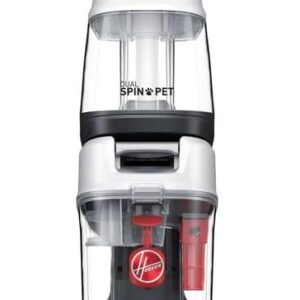 Hoover Dual Spin Pet Plus Carpet Cleaner Machine, Upright Shampooer, FH54020, White, Large