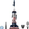 Hoover MaxLife Pet Max Complete UH74110M Bundle, Bagless Upright Vacuum Cleaner, for Carpet and Hard Floor, Blue Pearl