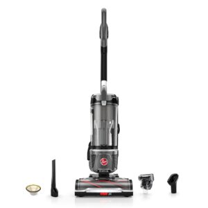 Hoover WindTunnel Tangle Guard Bagless Upright Vacuum Cleaner Machine, for Carpet and Hard Floor, Strong Suction with Anti-Hair Wrap, HEPA Media Filtration, Lightweight,...