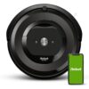iRobot Roomba E5 (5150) Robot Vacuum - Wi-Fi Connected, Works with Alexa, Ideal for Pet Hair, Carpets, Hard, Self-Charging Robotic Vacuum, Black (Renewed)