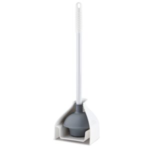 Libman Toilet Plunger & Caddy Set