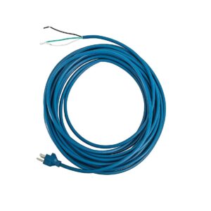 LifeSupplyUSA 40ft Vacuum Cleaner Power Cord 18/3 Compatible with Windsor Sensor Versamatic Flexamatic Upright Vacuum Cleaners - Blue