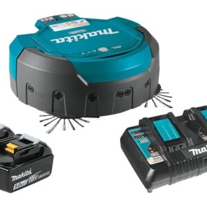 Makita DRC200PT 18V X2 LXT Lithium-Ion Brushless Cordless Robotic Vacuum Kit (5.0Ah)