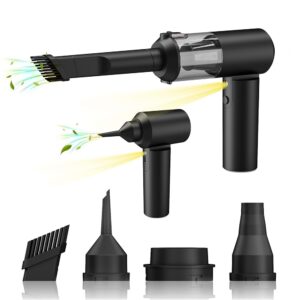 Mini Cordless Vacuum Cleaner for Car, Foldable 14000Pa Handheld Car Vacuum Wireless, Strong Suction 4 in 1 Air Blower and Dust Buster, Small Portable Vacuum Cleaner Office,...