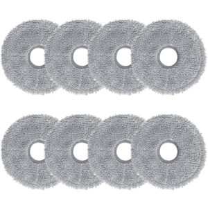 Mop Pads Replacement Compatible with Dreame L10 Ultra / L10S Pro / L10S Ultra / L10S Pro Ultra Heat / L10 Prime / L20 Ultra / L20 Ultra Complete / X40 Ultra / X30 Ultra Robot...