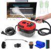 Muntuni Steam Cleaner - 2500W Handheld High-Temperature Pressurized Steam Cleaner, Portable Steamer for Car Detailing, Handheld Steam Cleaner for Home, Floor, Kitchen, Bathroom,...