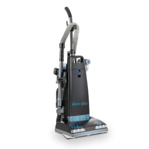 Prolux 8000 Commercial Upright Vacuum with On Board Tools, Bagged Vacuum Cleaner, Commercial Vacuum, HEPA Filter, Floor Selector Switch, 12-Amp Amtek Motor, 107 CFM Suction Power