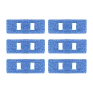 Proscenic 6PCS Replacement Mop Cloths Compatible P11 Mopping Vacuum Mopping Cleaning Cloths Accessories