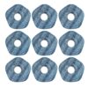 Replacement Washable Mopping Cloth Mop Pads Compatible with Eufy X10 Pro Omni and Eufy X9 Pro Robot Vacuums Cleaner Mops Accessory，9-Pack Reusable Mop Pads