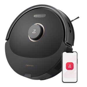 roborock Q8 Max Robot Vacuum and Mop Cleaner, DuoRoller Brush, 5500Pa Strong Suction, Lidar Navigation, Obstacle Avoidance, Multi-Level Mapping, Perfect for Pet Hair