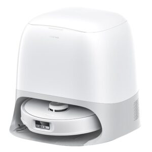 roborock Qrevo Curv Robot Vacuum and Mop, 18,500Pa Suction, Zero-Tangling, DuoDivide Main Brush, FlexiArm Arc Side Brush, FlexiArm Mop, AdaptiLift Chassis, Auto Mop Washing &...