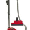 SEBO 9687AM Airbelt K3 Canister Vacuum with ET-1 Powerhead and Parquet Brush, Red - Corded