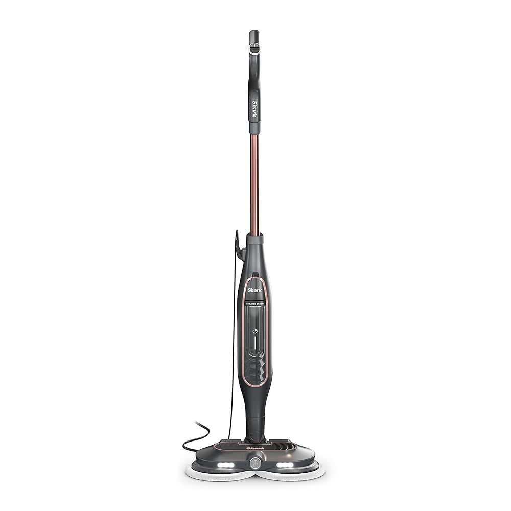 Shark S7201 Steam & Scrub with Steam Blaster Technology All-in-One Hard Floor Steam Mop with 3 Steam Modes & LED Headlights, Rose Gold/Black (Renewed) Shark S7201 Steam & Scrub with Steam Blaster Technology All-in-One Hard Floor Steam Mop with 3 Steam Modes & LED Headlights, Rose Gold/Black (Renewed)