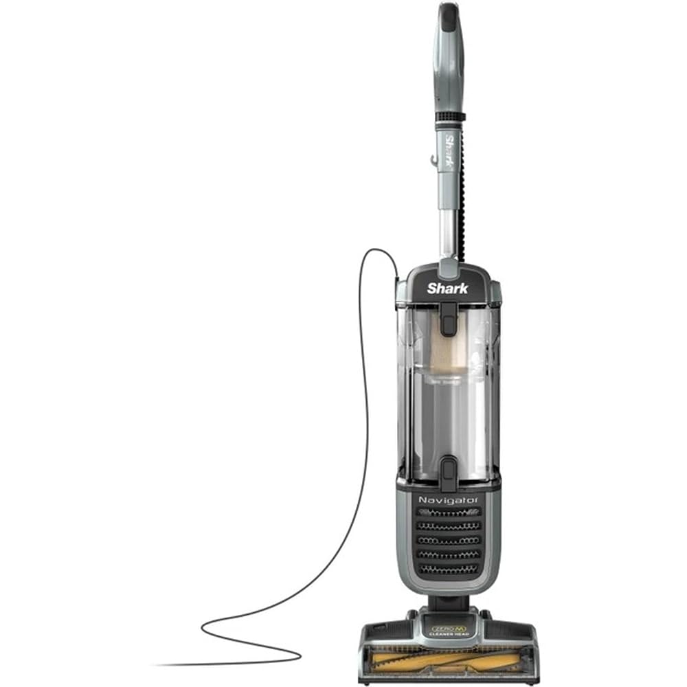 Shark ZU62 Navigator Zero-M Self-Cleaning Brushroll Pet Pro Upright Vacuum, Pewter Grey Metallic Shark ZU62 Navigator Zero-M Self-Cleaning Brushroll Pet Pro Upright Vacuum, Pewter Grey Metallic