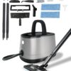 Steam Cleaner, Xyloset Powerful Multipurpose Portable Steamer for Floors, Cars,Tiles, Home Use, 5 Mins Quick Heating, 1.5L Capacity, 19 Accessories, Heavy Duty Steam Cleaner...