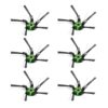 Sweeper Side Brush for IRobot Roomba S9 (9150) S9+ S9 Plus (9550) S Series Vacuum Cleaner,6-Pack