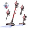 Vacuum Cleaners for Home,Cordless Vacuum Cleaner,Cordless Stick Vacuum Cleaner with 80000Rmp Powerful Motor,Lightweight Cordless Vacuum Cleaners for Home Hard Floor Pet Hair