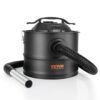 VEVOR Ash Vacuum Cleaner, 4 Gallon with 1200W Powerful Suction, Ash Vac Collector with 47.2 in Flexible Hose, for Fireplaces, Log Burner, Grills, Pellet Stoves, Wood Stove,...