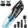 whall Handheld Vacuum Cordless, 8500PA Strong Suction Hand Vacuum, Wet Dry Hand Held Vacuum Cleaner with LED Light, Lightweight Mini Car Vacuum Cordless Rechargeable, Portable...