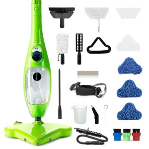 X5 Elite Mop 5 in 1 All-Purpose Hand Held Steam Cleaner for Home Use, with 17 Piece Accessory Kit For Floor,Window